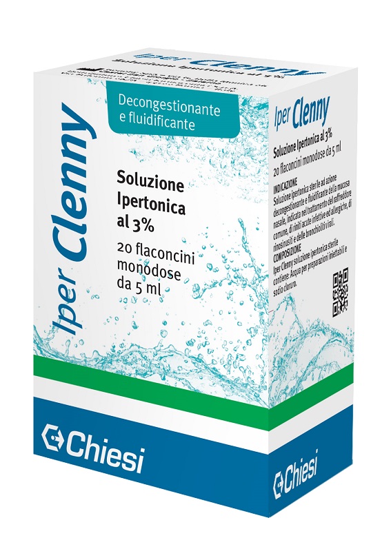 IPER CLENNY SOLUZIONE IPERTONICA MONODOSE 20 FLACONI 2 ML - dottorbianchi.it