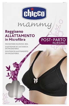 CHICCO MAMMY REGGISENO MICROFIBRA ALLATTAMENTO NERO 4D - dottorbianchi.it
