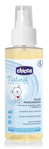 CHICCO OLIO MASSAGGIO NATURAL SENSATION 100 ML - dottorbianchi.it