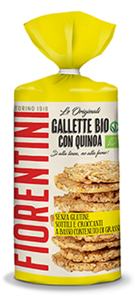 BIO GALLETTE QUINOA 120 G - dottorbianchi.it