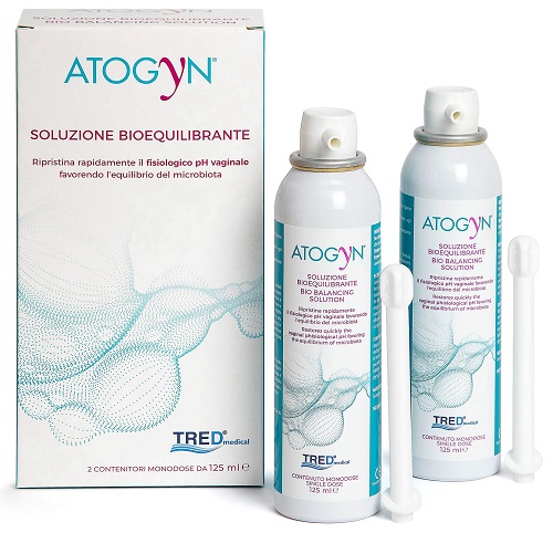 ATOGYN DISPOSITIVO IGIENE VAGINALE E RIPRISTINO PH FISIOLOGICO BAG ON VALVE 2 PEZZI DA 125ML - dottorbianchi.it