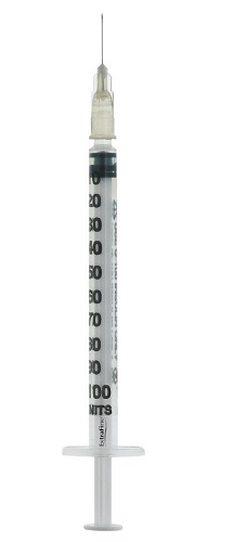 SIRINGA PER INSULINA EXTRAFINE 1ML 100 UI AGO REMOVIBILE 27 GAUGE 0,40X12 MM 1 PEZZO - dottorbianchi.it