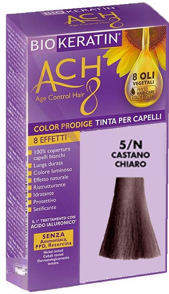 BIOKERATIN ACH8 COLOR PRODIGE 5/N CASTANO CHIARO - dottorbianchi.it