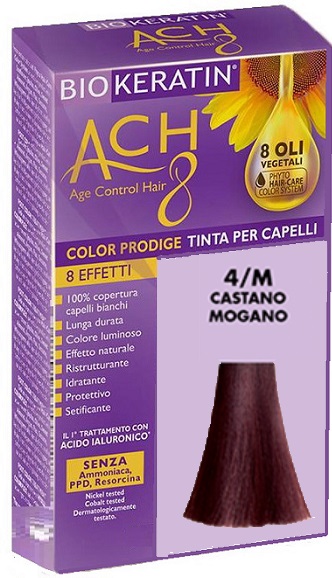 BIOKERATIN ACH8 COLOR PRODIGE 4/M CASTANO MOGANO - dottorbianchi.it
