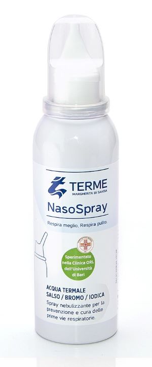 NASOSPRAY TERME DI MERGHERITA DI SAVOIA FLACONE 100 ML - dottorbianchi.it