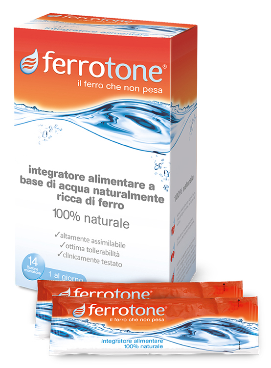 FERROTONE 14 BUSTINE 20 MG - dottorbianchi.it