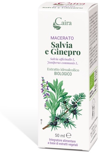 CAIRA SALVIA E GINEPRO MACERATO IDROALCOLICO BIO GOCCE 50 ML - dottorbianchi.it