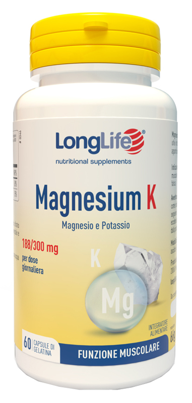 LONGLIFE MAGNESIUM K 60 CAPSULE - dottorbianchi.it