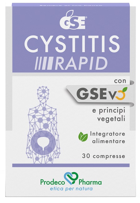 GSE CYSTITIS RAPID 30 COMPRESSE - dottorbianchi.it