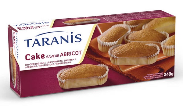 TARANIS TORTINA ALBICOCCA 6 X 40 G - dottorbianchi.it