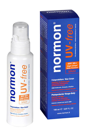 NORMON UV FREE SPRAY VISO CORPO 150 ML - dottorbianchi.it