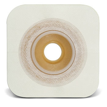 PLACCA CONVESSA NATURA+ PRETAGLIATA 19 MM FLANGIA 45 MM DURAHESIVE E CEROTTO MICROPOROSO 5 PEZZI - dottorbianchi.it