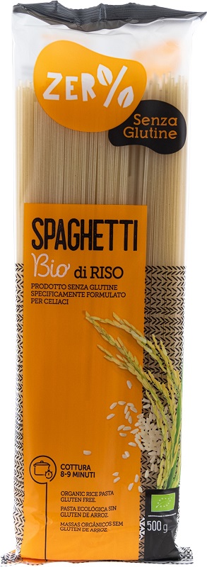 ZERO% GLUTINE PASTA RISO SPAGHETTI SENZA GLUTINE BIO 500 G - dottorbianchi.it