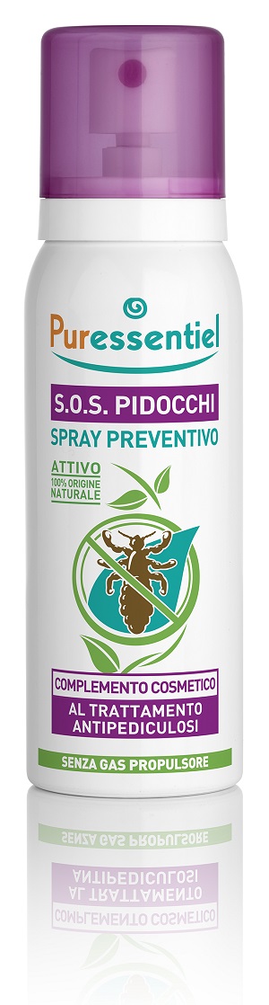 PURESSENTIEL SOS PIDOCCHI SPRAY PREVENTIVO 75 ML - dottorbianchi.it