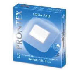 GARZA COMPRESSA PRONTEX AQUA PAD 10X8CM 5 PEZZI - dottorbianchi.it