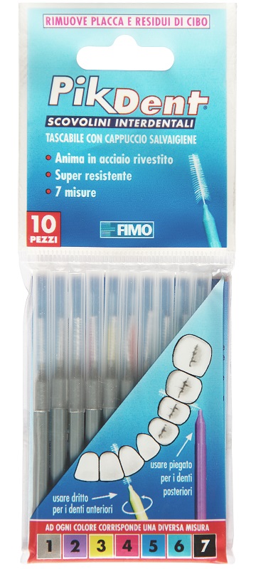 PIKDENT STUZZICOLINO 1GRI 10PZ - dottorbianchi.it