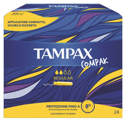 TAMPAX COMPAX REGULAR 24 PEZZI - dottorbianchi.it