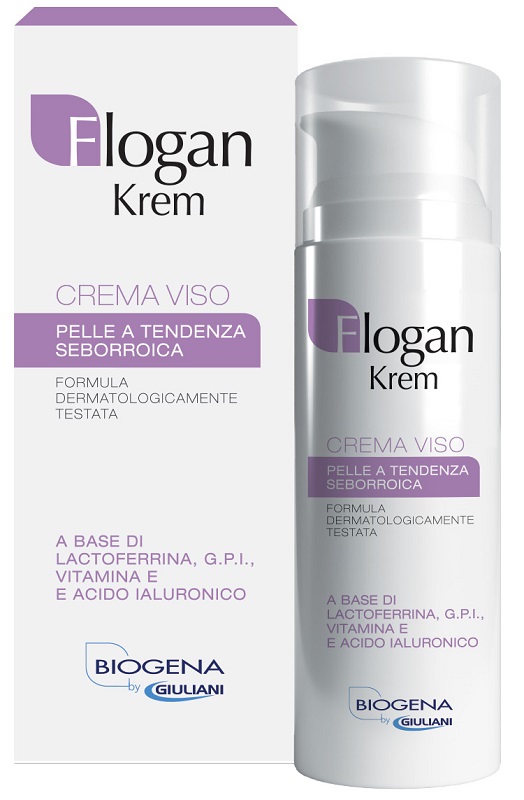 FLOGANKREM CREMA VISO PELLE TENDENZA SEBORROICA 50 ML - dottorbianchi.it