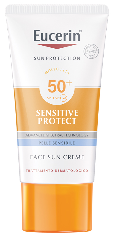 EUCERIN SUN VISO CREMA SPF50+ 50 ML - dottorbianchi.it