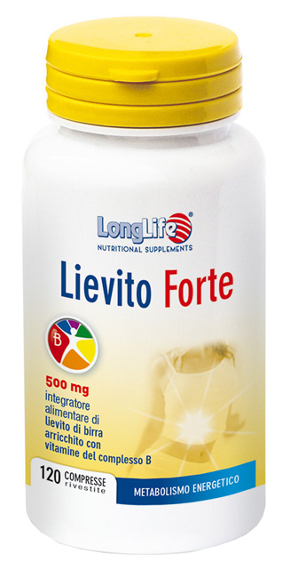 LONGLIFE LIEVITO FORTE 120 COMPRESSE - dottorbianchi.it