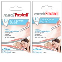 CEROTTO PER SUTURA MEDIPRESTERIL DELICATO TNT 3X75MM 10 PEZZI - dottorbianchi.it
