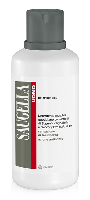 SAUGELLA UOMO PH FISIOLOGICO DETERGENTE MASCHILE 500 ML - dottorbianchi.it