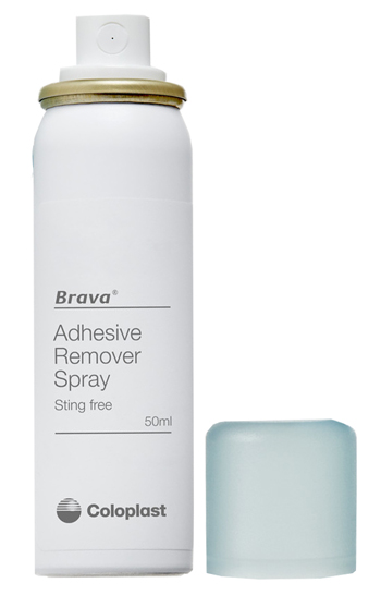 BRAVA SPRAY REMOVER PER DISTACCO DOLCE ADESIVI E DISPOSITIVI PER STOMIA 50 ML - dottorbianchi.it