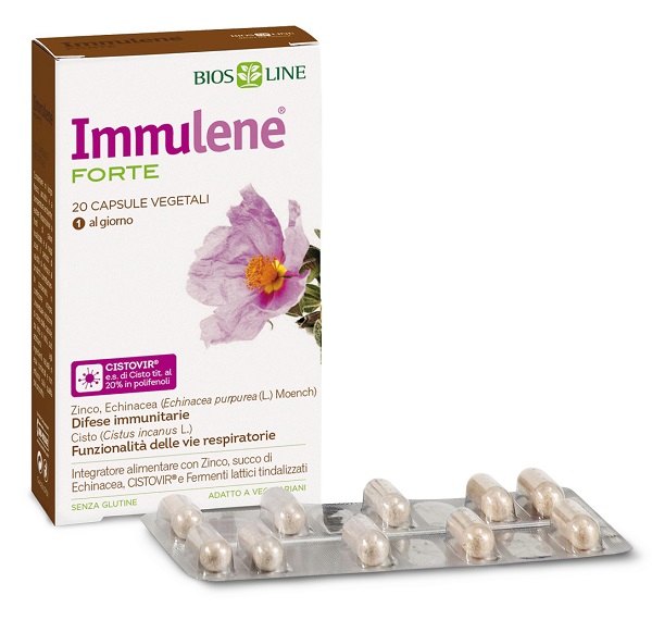 BIOSLINE IMMULENE FORTE 20 CAPSULE - dottorbianchi.it