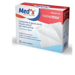 GARZA COMPRESSA MEDS FARMATEXA OCULARE 10 PEZZI - dottorbianchi.it