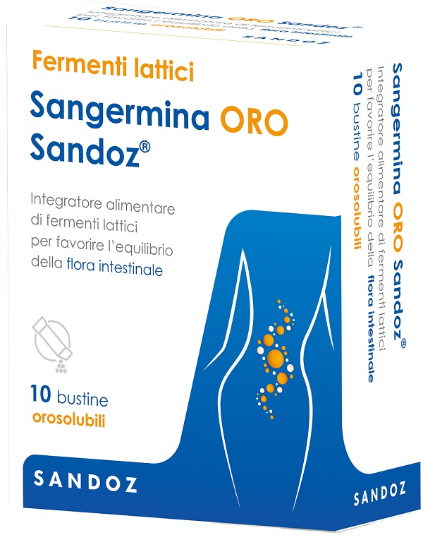 SANGERMINA ORO 10 BUSTINE OROSOLUBILE - dottorbianchi.it