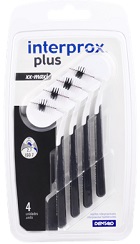 INTERPROX PLUS XX MAXI NERO 4 PEZZI - dottorbianchi.it