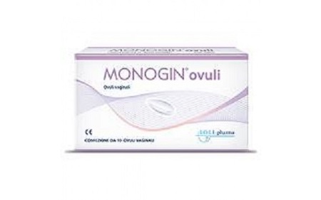MONOGIN OVULI VAGINALI 10 PEZZI - dottorbianchi.it