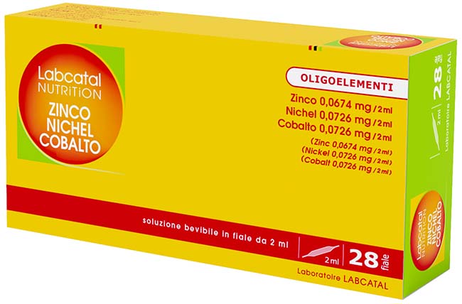 LABCATAL NUTRITION ZINCO/NICHEL/COBALTO 28 FIALE 2 ML - dottorbianchi.it