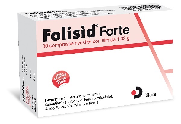 FOLISID FORTE 30 COMPRESSE 3,9 G - dottorbianchi.it