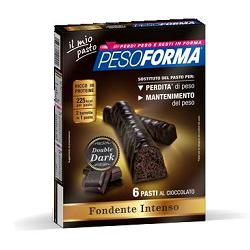 PESOFORMA BARRETTA DOUBLE DARK 6 PASTI 12 X 31 G - dottorbianchi.it