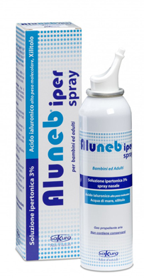 ALUNEB SOLUZIONE IPERTONICA 3% SPRAY NASALE 125 ML - dottorbianchi.it
