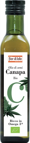 FIOR DI LOTO OLIO DI SEMI DI CANAPA BIO 250 ML - dottorbianchi.it