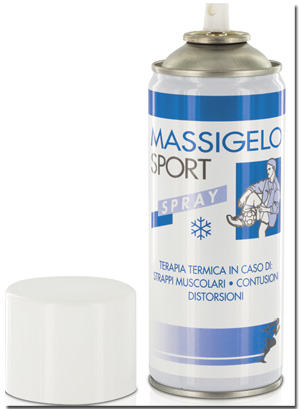 GHIACCIO ISTANTANEO MASSIGELO SPORT BOMBOLETTA SPRAY 400ML - dottorbianchi.it