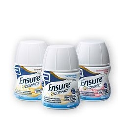 ENSURE COMPACT FRAGOLA 4 BOTTIGLIE DA 125 ML - dottorbianchi.it