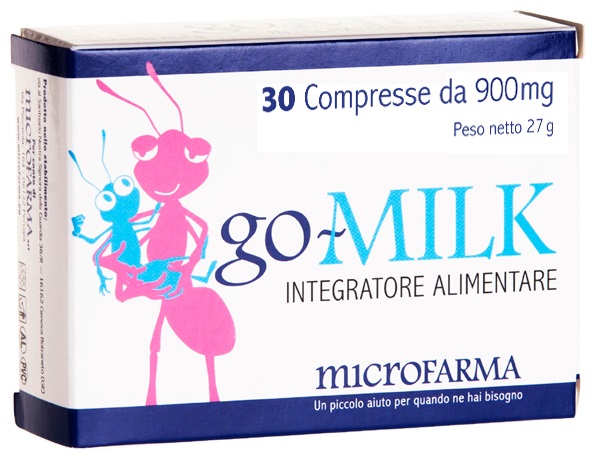 GO-MILK 30 COMPRESSE - dottorbianchi.it