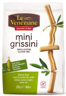 LE VENEZIANE MINI GRISSINI 250 G - dottorbianchi.it