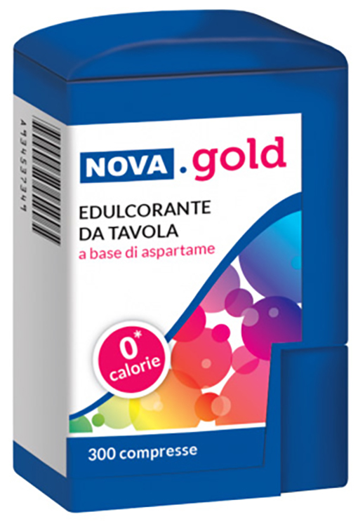 NOVA GOLD EDULCORANTE DA TAVOLA 300 COMPRESSE - dottorbianchi.it