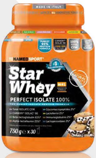 STAR WHEY COOKIES & CREAM 750 G - dottorbianchi.it