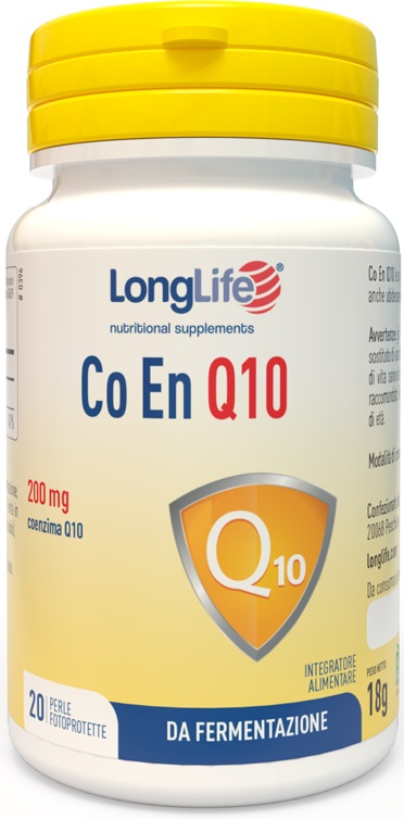 LONGLIFE CO EN Q10 200MG 20 PERLE - dottorbianchi.it