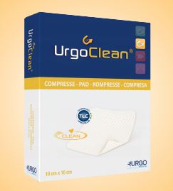MEDICAZIONE STERILE URGOCLEAN 10X10 CM 5 PEZZI - dottorbianchi.it