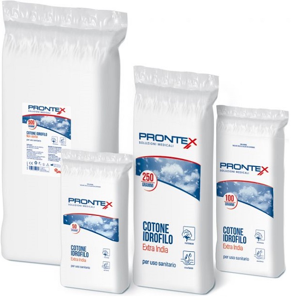 COTONE IDROFILO EXTRA INDIA PRONTEX 500 G - dottorbianchi.it