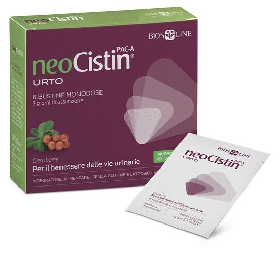 NEOCISTIN PAC A URTO 6 BUSTINE MONODOSE - dottorbianchi.it