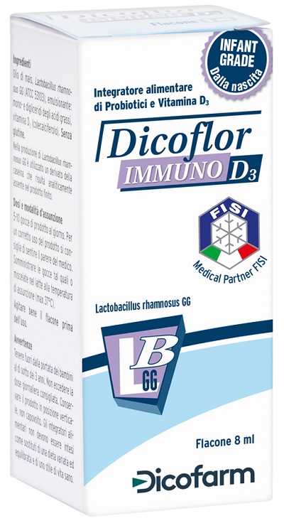 DICOFLOR IMMUNO D3 8 ML FLACONE - dottorbianchi.it