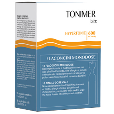 TONIMER LAB HYPERTONIC 18 FLACONCINI MONODOSE - dottorbianchi.it