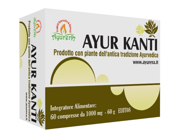 AYUR KANTI 60 COMPRESSE 1 G - dottorbianchi.it